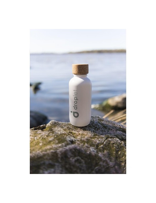 EcoBottle White 650 ml d'origine végétale - fabriquée en EU