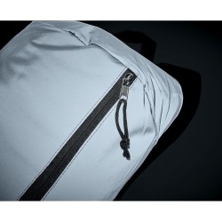Sac à dos réfléchissant 600D personnalisé pas cher - VISIBACK Matières : PET Couleurs : argenté mat livraison express 24h 48h