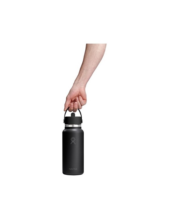Hydro Flask Wide Mouth with Flex Straw Cap 946 ml bouteille d'eau