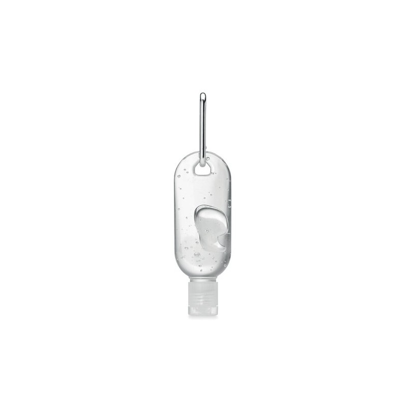 Gel antibactérien personnalisé 30ml pour l'hygiène - GEL2GO Couleurs : transparent
