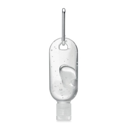 Gel antibactérien personnalisé 30ml pour l'hygiène - GEL2GO Couleurs : transparent