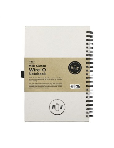 Milk-Carton Wire-O Notebook A5 carnet de notes 2