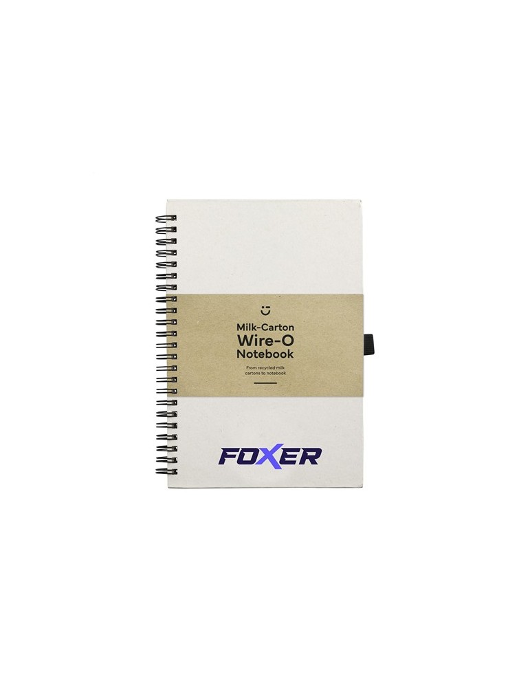 Milk-Carton Wire-O Notebook A5 carnet de notes