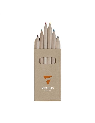SixColour crayons de couleur 2