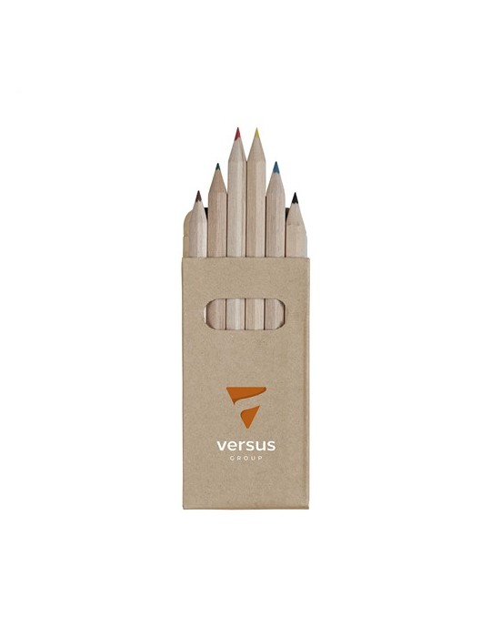 SixColour crayons de couleur