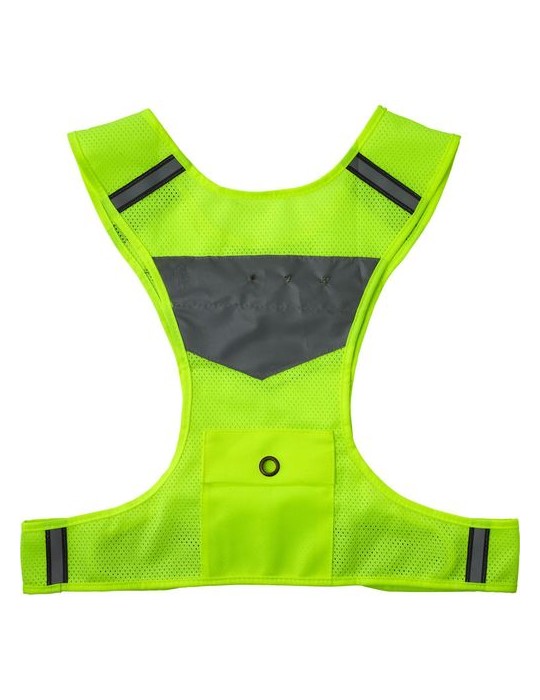 Gilet réfléchissant personnalisé Minna - Sécurité et visibilité pas cher