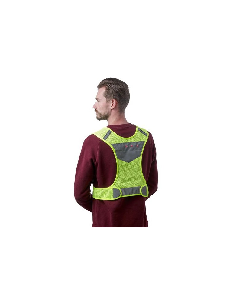 Gilet réfléchissant personnalisé Minna - Sécurité et visibilité pas cher