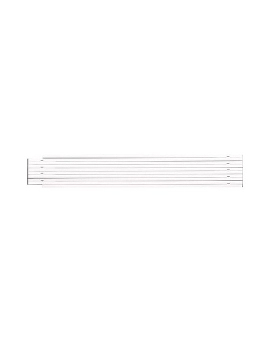 Mètre pliant Stabila en ABS de 2 m Gloria 1100 Série