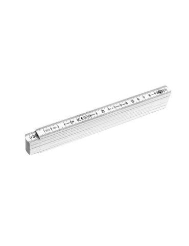 Mètre pliant Stabila en ABS de 2 m Gloria 1100 Série 2