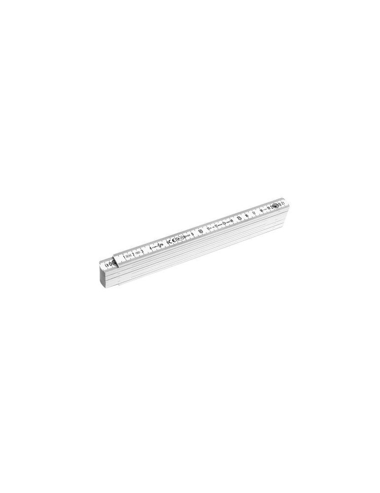 Mètre pliant Stabila en ABS de 2 m Gloria 1100 Série