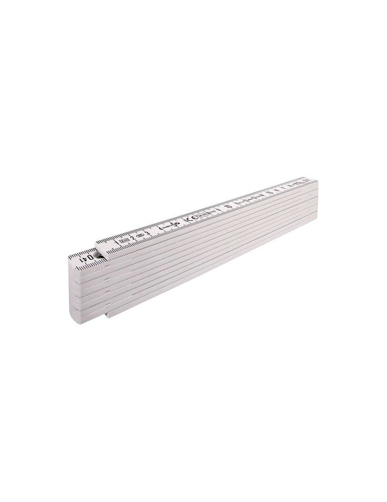 Mètre pliant Stabila en ABS de 2 m Gloria 1100 Série