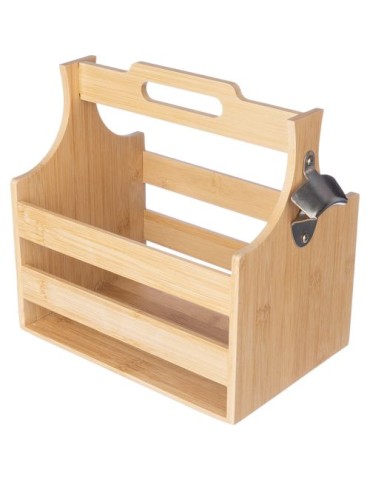 Porte-bouteille en bambou Publicitaire - Hans 2