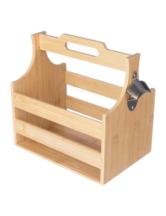 Porte-bouteille en bambou Publicitaire - Hans