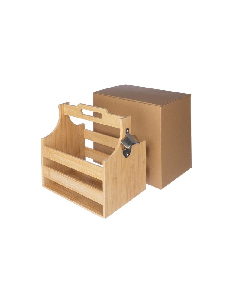 Porte-bouteille en bambou Publicitaire - Hans