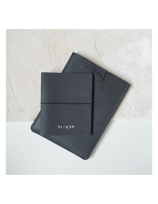 Recycled Leather Laptop Sleeve 14"