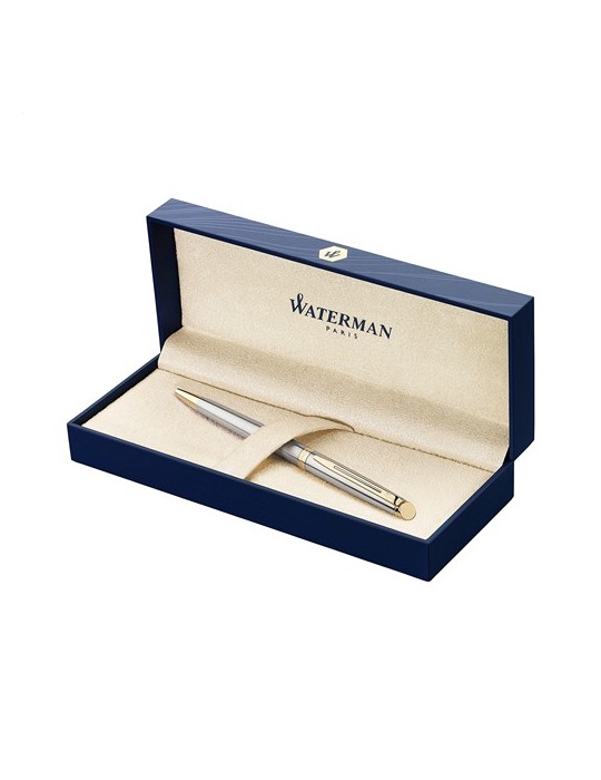 Waterman Hémisphère Stylo à bille Argent - encre bleue