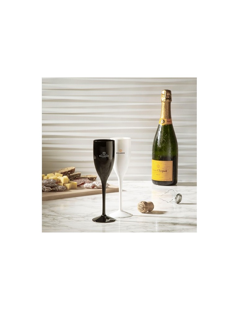 Lunaire Verre à Champagne plastique Réutilisable 150 ml