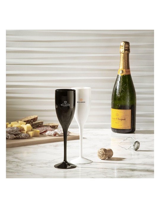 Lunaire Verre à Champagne plastique Réutilisable 150 ml