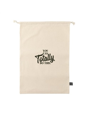 Gift Pouch Naturel GRS Recycled Cotton (150 g/m²) L 2