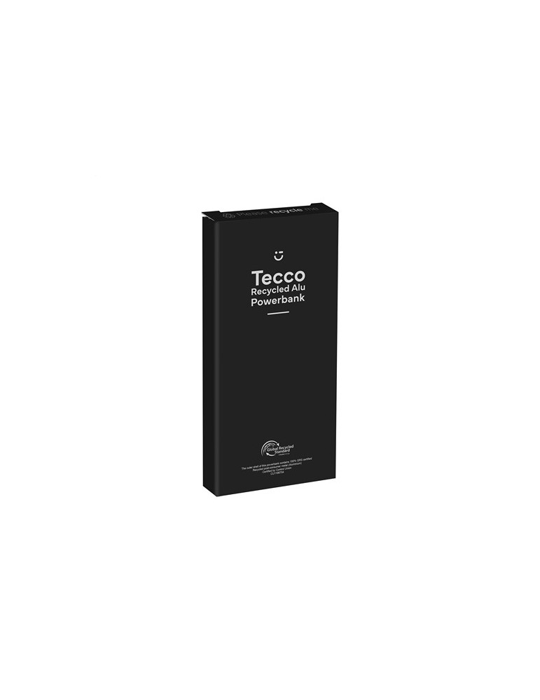 Tecco GRS Recycled Alu Powerbank 5000 chargeur externe