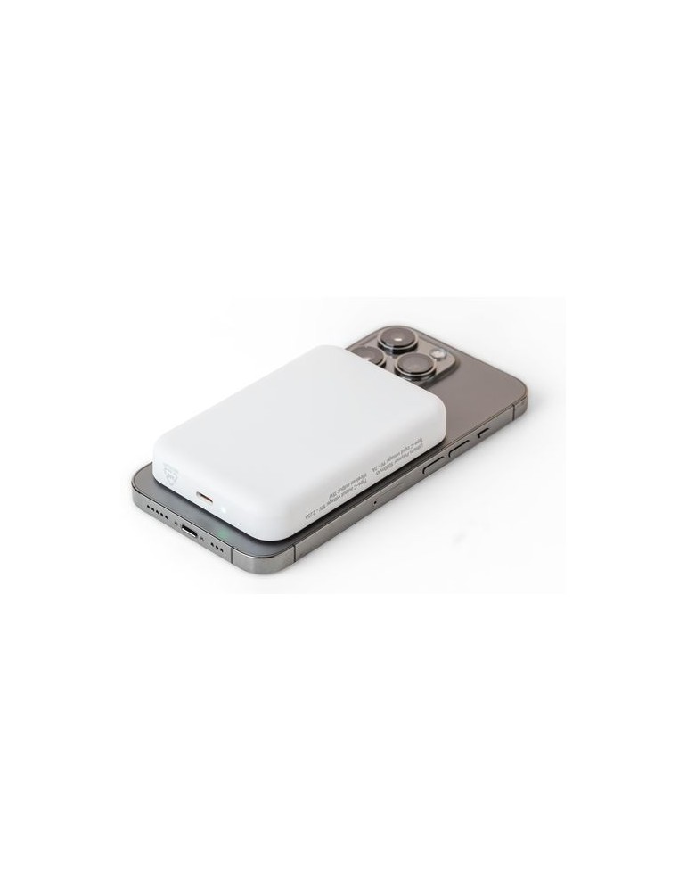 Power bank sans fil en ABS recyclé Miren