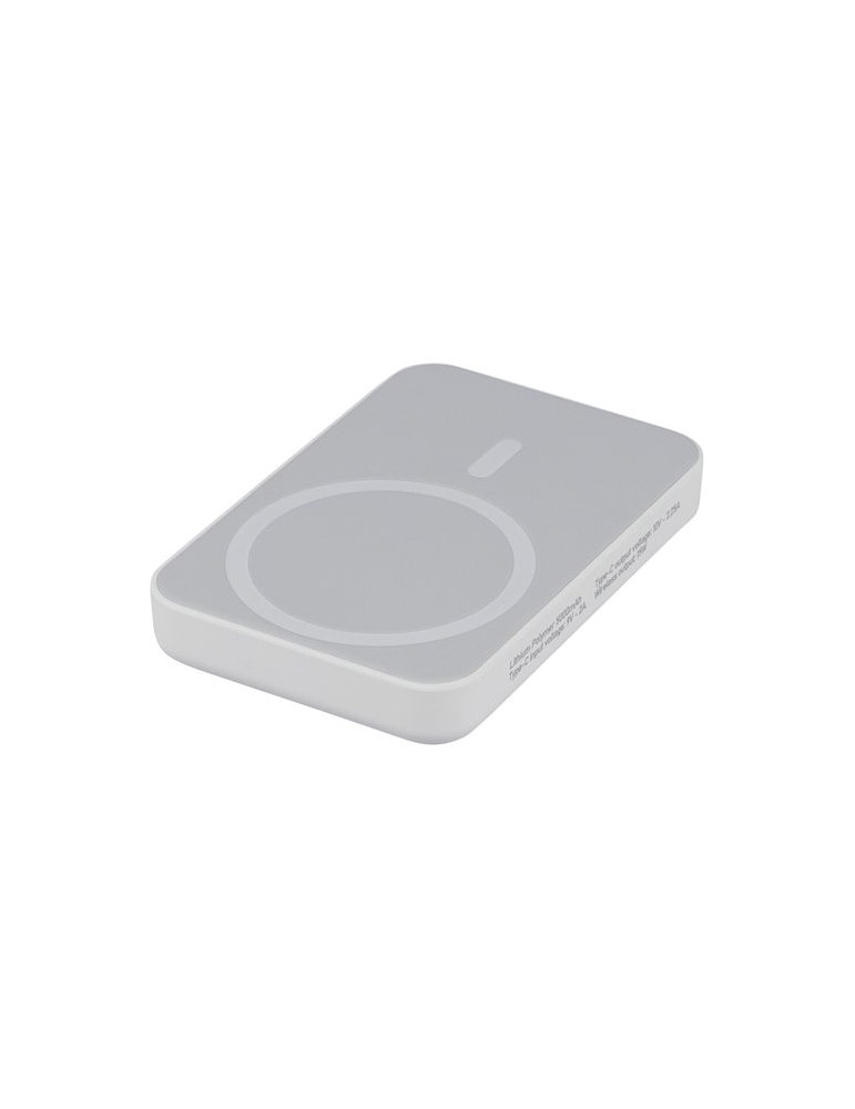 Power bank sans fil en ABS recyclé Miren
