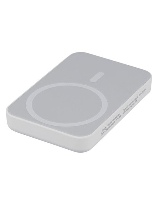 Power bank sans fil en ABS recyclé Miren