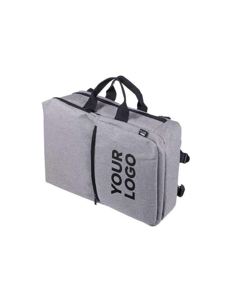 Sac à dos porte-ordinateur de 15'' en polyester rPET 300D personnalisé Mallory