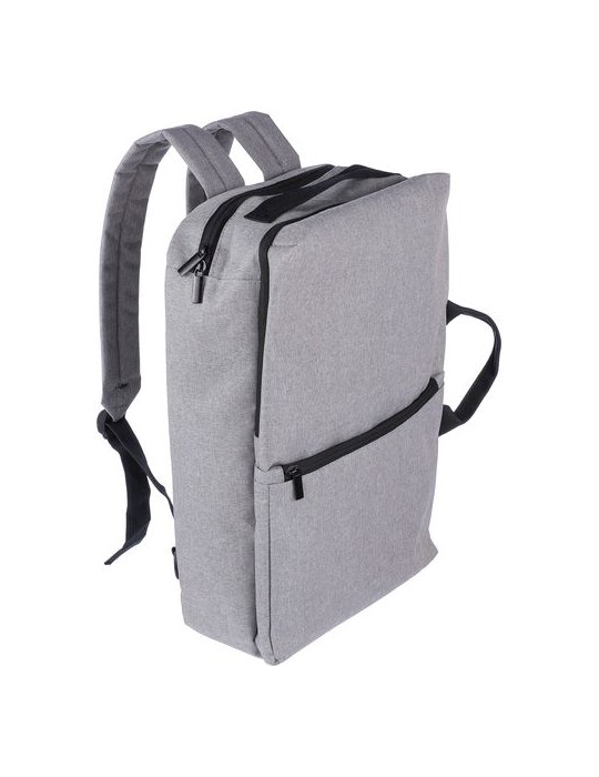 Sac à dos porte-ordinateur de 15'' en polyester rPET 300D personnalisé Mallory
