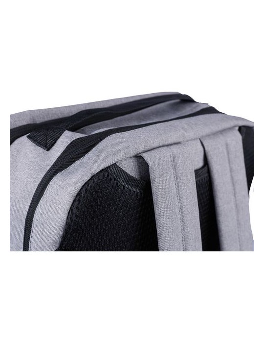 Sac à dos porte-ordinateur de 15'' en polyester rPET 300D personnalisé Mallory