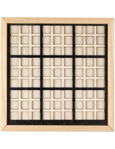 Jeu de Sudoku en Bois - Cadeau d'Entreprise Unique