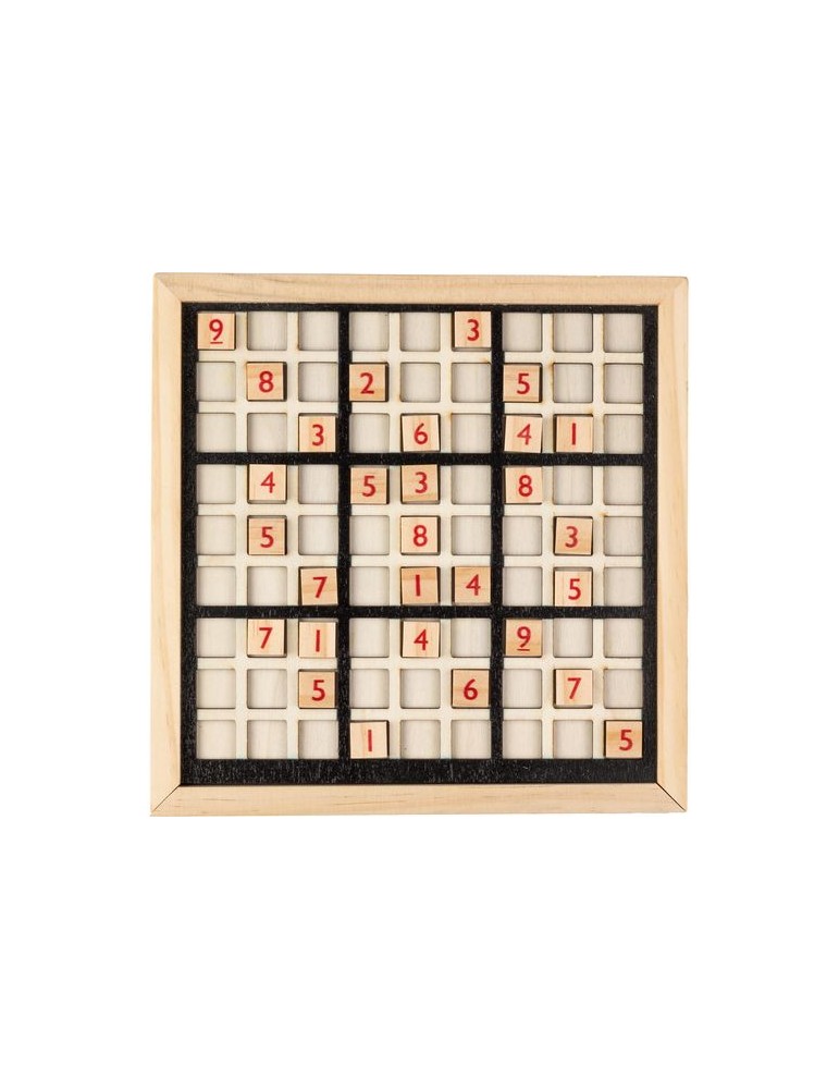 Jeu de Sudoku en Bois - Cadeau d'Entreprise Unique