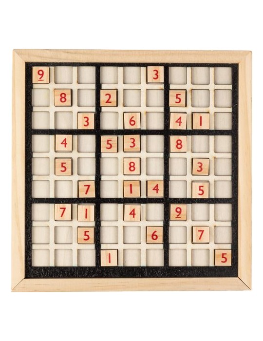 Jeu de Sudoku en Bois - Cadeau d'Entreprise Unique