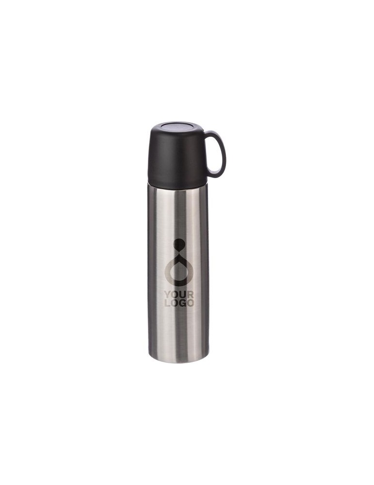 Bouteille isotherme en acier inoxydable personnalisée - 500 ml pas cher