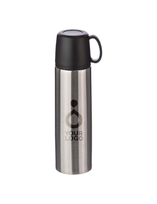 Bouteille isotherme en acier inoxydable personnalisée - 500 ml pas cher