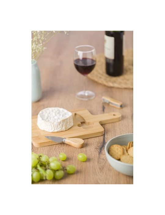 Set à Fromage Personnalisé en Bambou