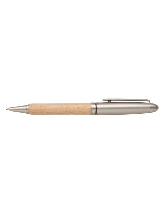 Stylo Bille en Bois Personnalisé Tobias - Chic et Durable