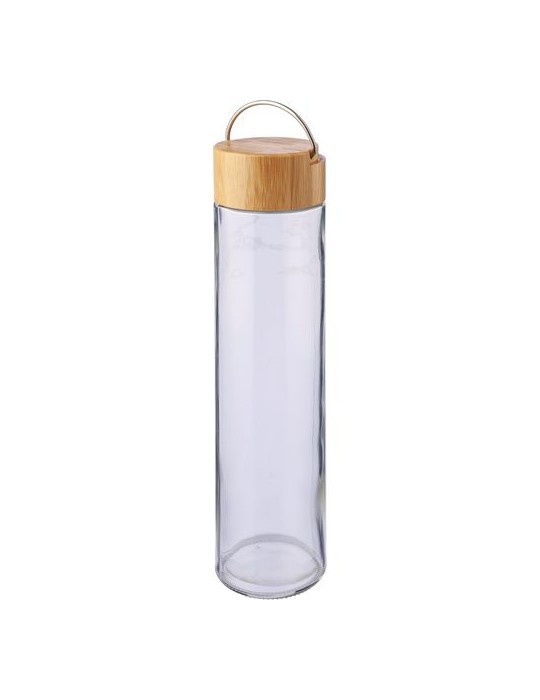 Gourde en verre de 500 ml avec dragonne publicitaire Clarence