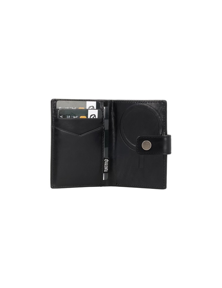 Valenta Card Wallet Leather MagSafe Luxe