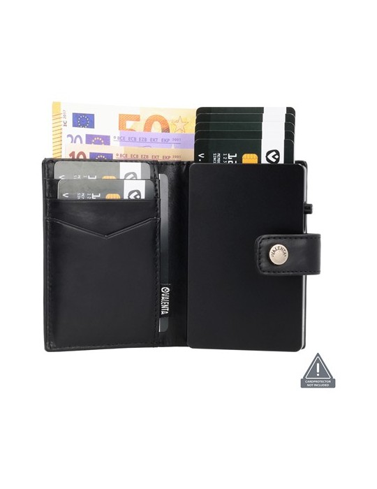 Valenta Card Wallet Leather MagSafe Luxe