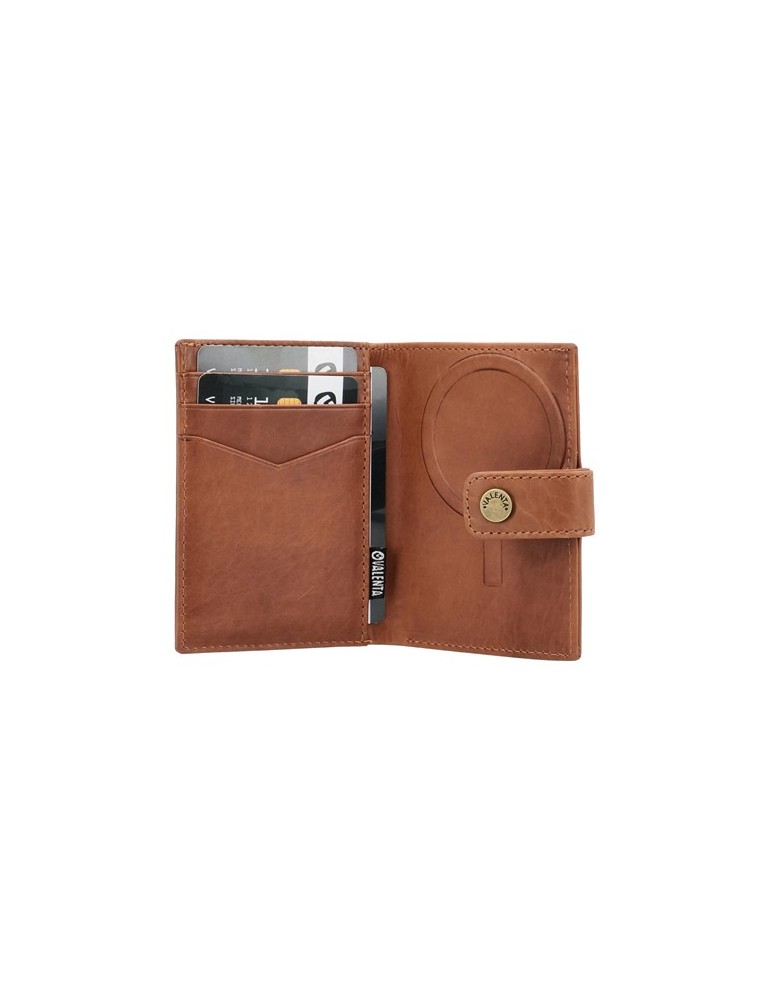 Valenta Card Wallet Leather MagSafe Luxe