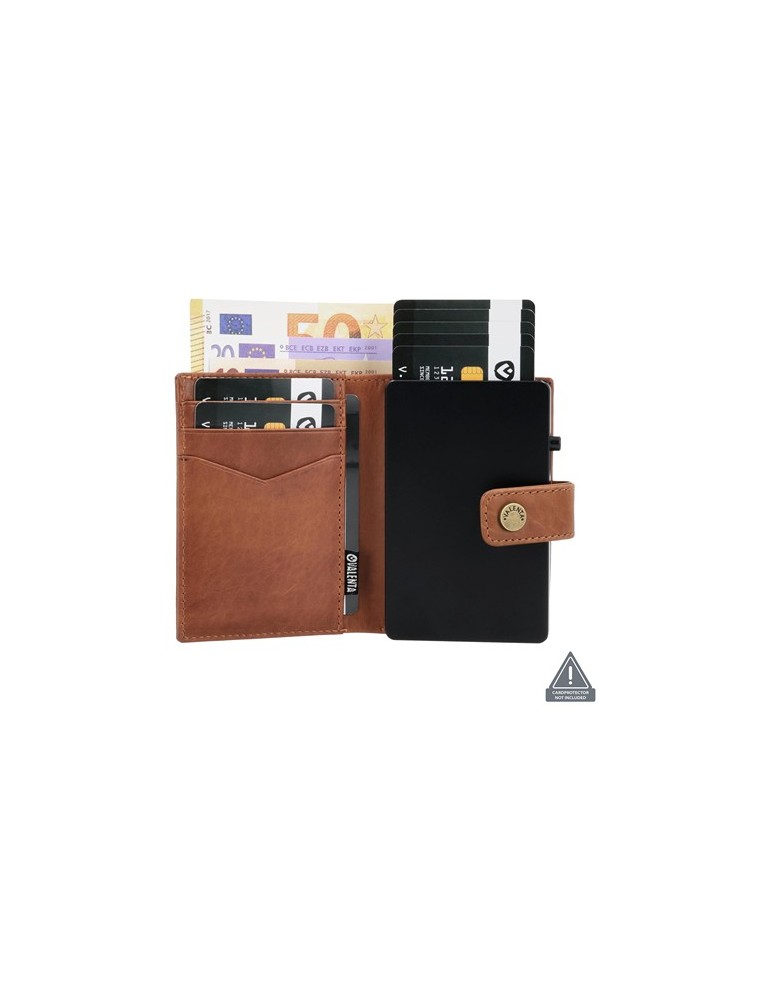 Valenta Card Wallet Leather MagSafe Luxe