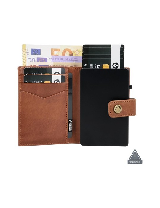 Valenta Card Wallet Leather MagSafe Luxe