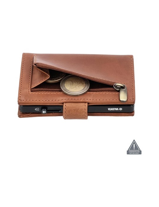 Valenta Card Wallet Leather MagSafe Luxe