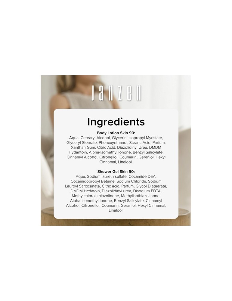 JANZEN Skin 90 Coffret Lettre - 2 items