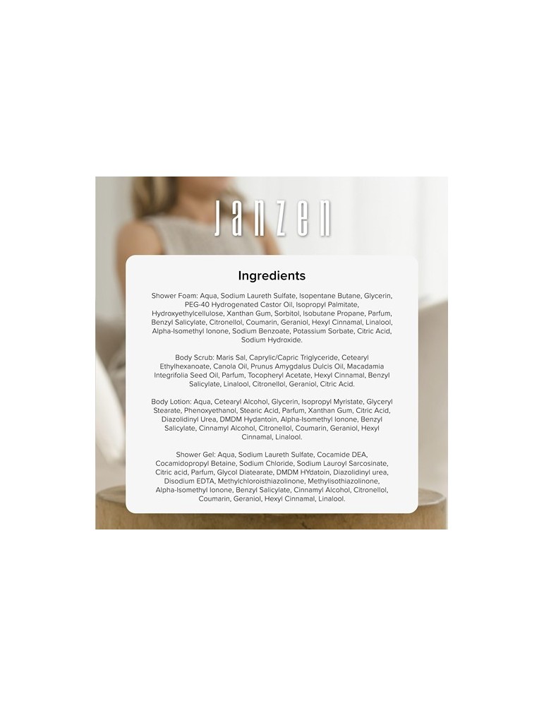 JANZEN Gift Set S Body Skin 90