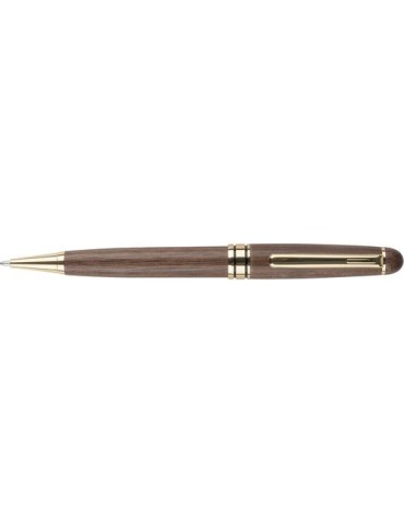 Stylo bille twist en bois de noyer Noa 2