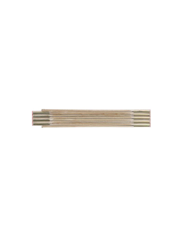 Mètre pliable en bois de bouleau Ezio