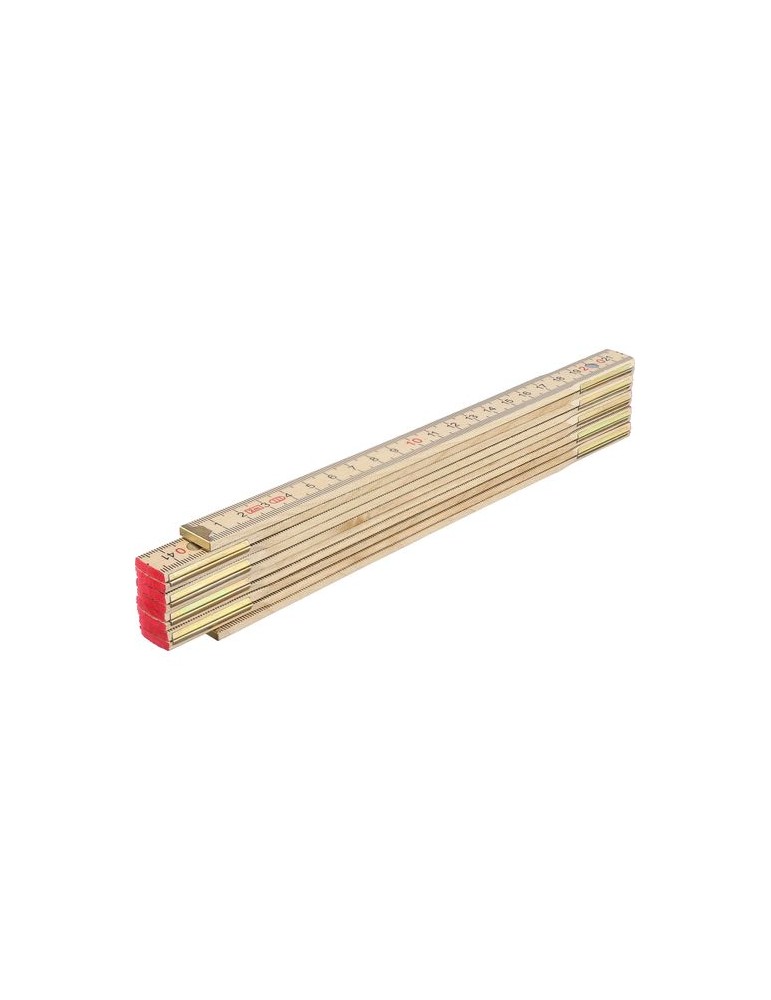 Mètre pliable en bois de bouleau Ezio