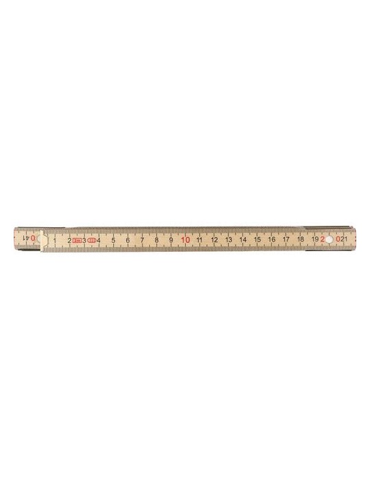 Mètre pliable en bois de bouleau Ezio